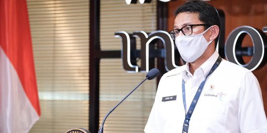 Sandiaga Uno: Okupansi Hotel Naik 50 Persen di Akhir 2021