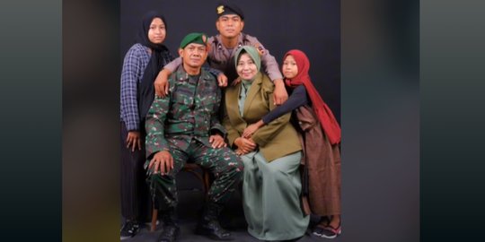 Punya Ayah TNI, Pria Ini Dididik Disiplin Ala Militer, Kini Sukses jadi Polisi