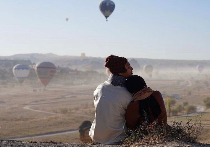 pasangan selebritis yang liburan ke cappadocia