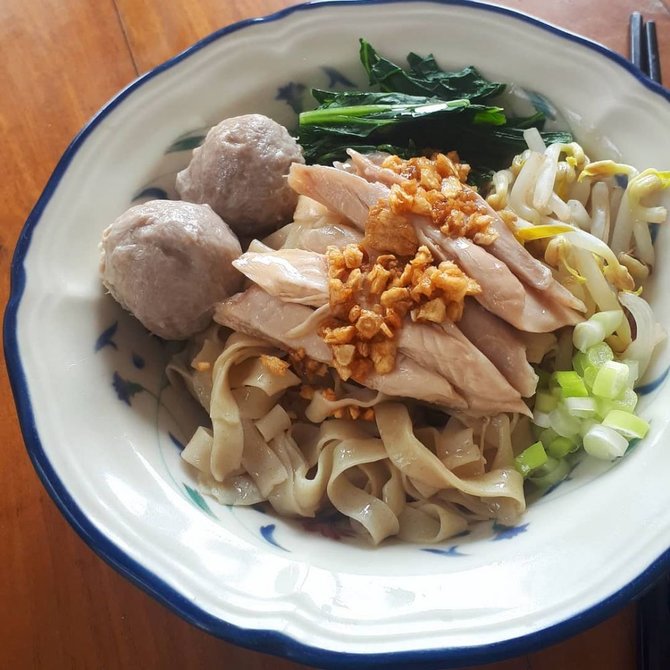 mie ayam ala rumahan