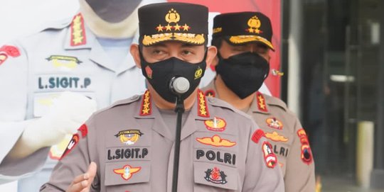 Tekan Kasus Covid-19, Kapolri Luncurkan Vaksinasi Merdeka Anak di 30 Provinsi