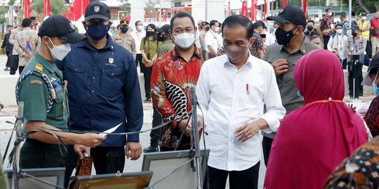Resmikan Pasar Johar Semarang, Jokowi Minta Cagar Budaya Dijaga