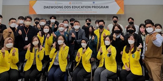 Mahasiswa Indonesia Ikut Global DDS Training Program dari Daewoong Pharmaceutical