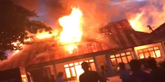 Kantor Dinas Sosial Kendari Terbakar, Data Penerima Bansos dan PKH Hangus