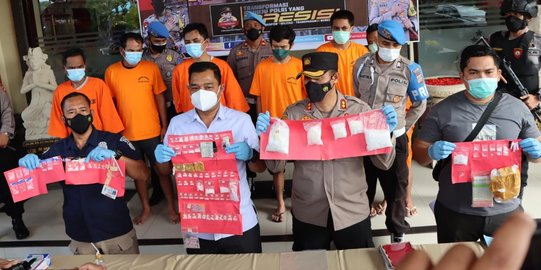 Bandar Sabu Asal Tabanan Ditangkap, Polisi Sita Barang Bukti Senilai Rp1 Miliar