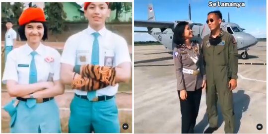 Potret Istri Polisi dan Suami TNI Rintis Karier Bersama Sejak SMA Potret Istri Polisi dan Suami TNI Rintis Karier Bersama Sejak SMA
