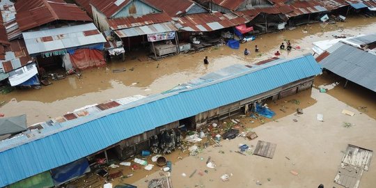 Banjir Rendam 59 Rumah di Jayapura Mulai Surut