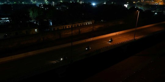 Sepi New Delhi di Tengah Penerapan Jam Malam Akhir Pekan