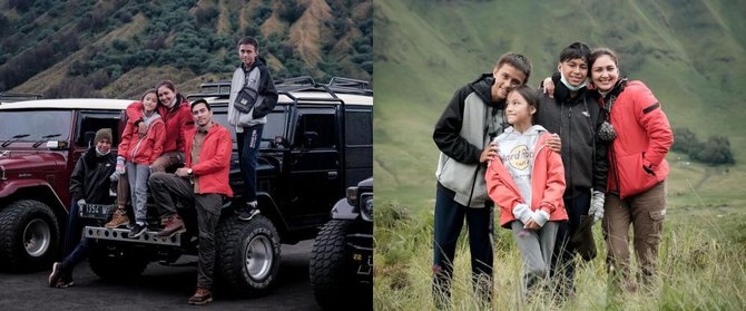 artis liburan ke bromo