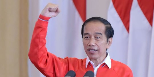 Jokowi: PDIP Berhasil Jadi Parpol Terbesar & Konsisten Perjuangkan Rakyat Kecil