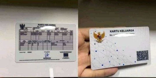 CEK FAKTA: Hoaks Bentuk Kartu Keluarga Mirip e-KTP