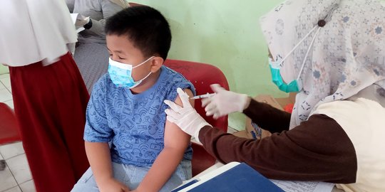 Satgas Covid-19 Targetkan Vaksinasi 553 Ribu Anak 6-11 Tahun di Kabupaten Bogor