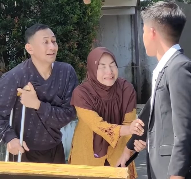 4 potret lucky alamsyah saat bintangi kisah nyata spesial banyak adegan menangis