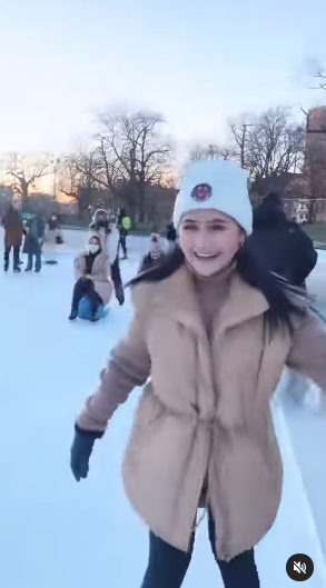 penuh kebahagiaan intip potret prilly liburan dan hunting kampus di amerika serikat