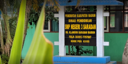 Potret SMPN 3 Saradan Madiun, Sekolah di Lereng Gunung yang Diincar Siswa Luar Daerah