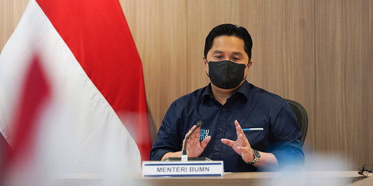 Menteri BUMN Erick Thohir Temui Jaksa Agung Bahas Soal Garuda Indonesia