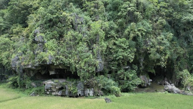 lukisan tertua di gua karst maros dan pangkep