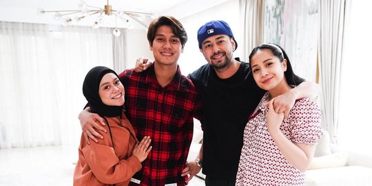 Potret Kompak Raffi Ahmad dan Rizky Billar Gendong Anak, Disebut Bapak-bapak Gemas