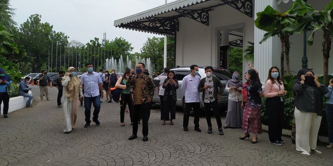 Gempa M 6,7 di Banten, Pegawai Pemprov DKI Berhamburan Keluar Gedung