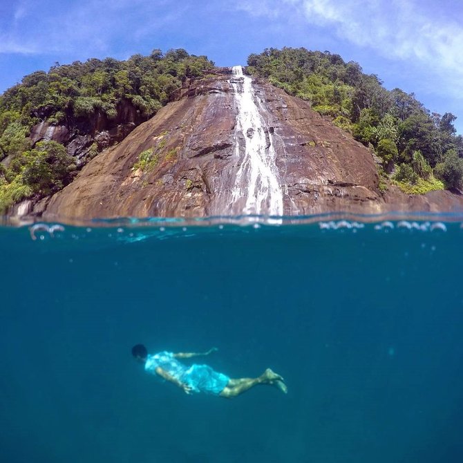 unik dan eksotis 3 air terjun di tapanuli tengah ini wajib dikunjungi wisatawan