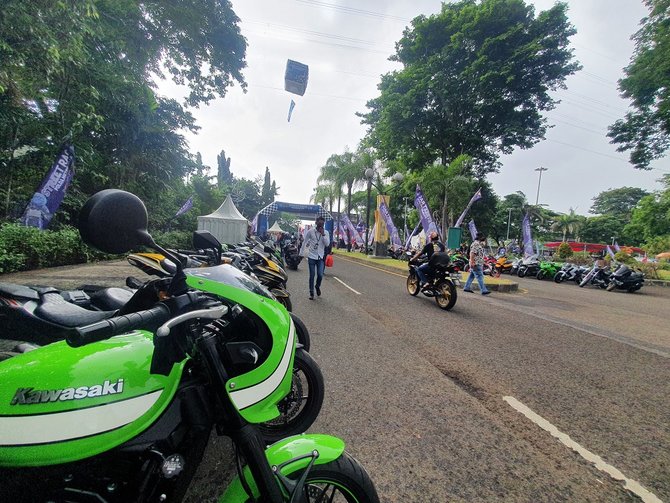 balap motor perdana di ancol