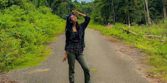 Curi Perhatian, Ini 4 Potret Amel Leon Pemain Suara Hati Istri yang Suka Travelling