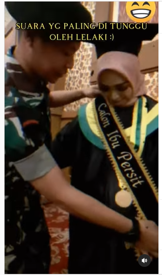 usai wisuda langsung dilamar jadi ibu persit