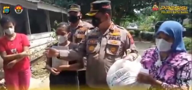 remaja di batubara putus sekolah demi jaga ibu gangguan jiwa dapat ini dari kapolres