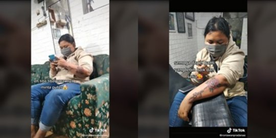 Tragis, Cewek ini Baru Tato Nama Pacar di Tangan, Tiba-Tiba Cowoknya Minta Putus