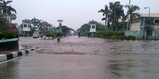 10 RT di Jakarta Barat Tergenang Air Akibat Diguyur Hujan