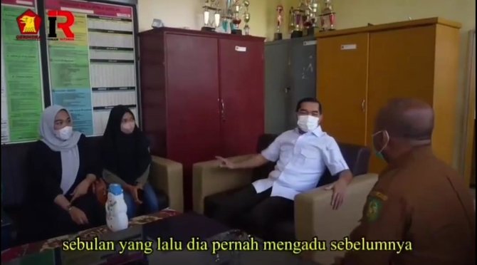 sempat viral dihina miskin gurunya siswa smp di medan dapat bantuan dari polda sumut