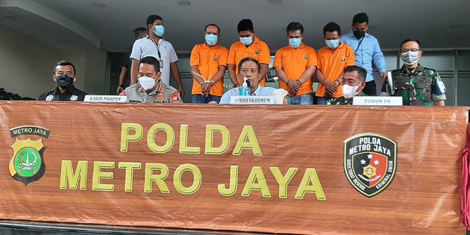 Polda Metro Tetapkan 6 Tersangka Kasus TNI AD Tewas Dikeroyok