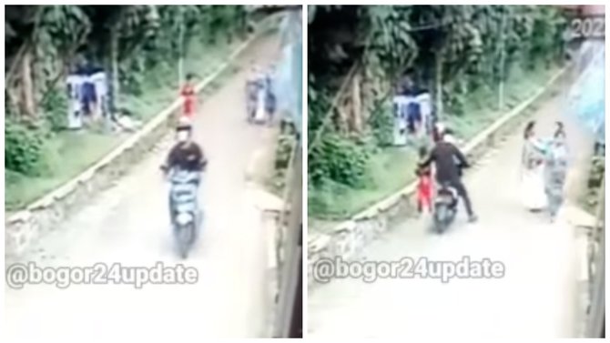 penjambretan hp anak di bogor