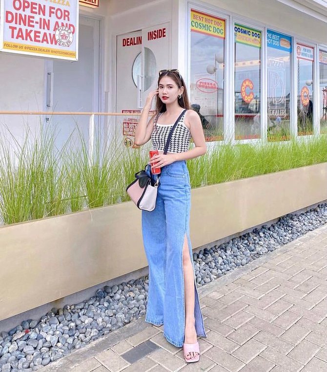 gaya stylish erlina sutansyah