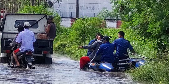 350 Rumah Warga Kampung Sungai Turi Tangerang Terendam Banjir