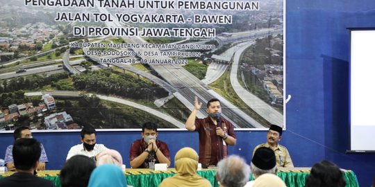 Dimulai 2022, Ini Komponen Uang Ganti Rugi Lahan Terdampak Tol Jogja-Bawen