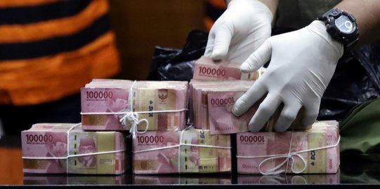 Barang Bukti OTT Bupati Langkat Senilai Rp786 juta