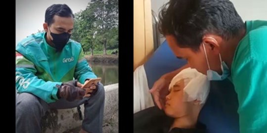 Kisah Sedih Ojol Banting Tulang 24 Jam Demi Operasi Putrinya, Kecelakaan Hingga Koma