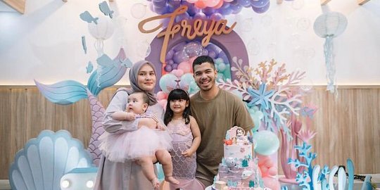 Bertema Mermaid, Ini 5 Potret Perayaan Ulang Tahun Freya Anak Selebgram Dwi Handa