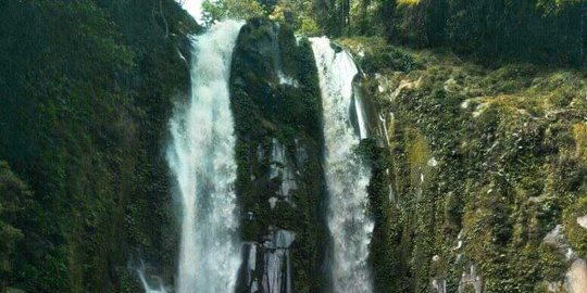 Dijuluki Air Terjun Kembar, Intip Pesona Lae Mbilulu di Pakpak Bharat