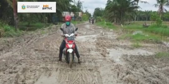 Sumut Disebut Jadi Provinsi dengan Jalan Rusak Terpanjang di Indonesia, Ini Faktanya