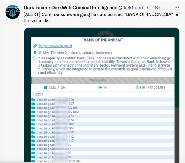 ransomware diduga serang data bank indonesia