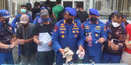 Kampung Narkoba di Samarinda Digerebek Polisi, 8 Orang Diringkus