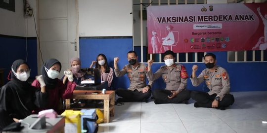 Vaksinasi Merdeka Anak di DKI Jakarta Diklaim Capai 96,32 Persen