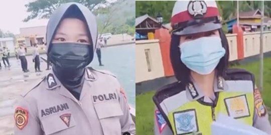 Ditanya Cari Suami Polisi atau Sipil, Jawaban Para Polwan Cantik Ini Bikin GeeR