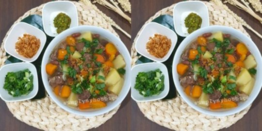 Cara Membuat Sup Daging Kacang Merah yang Lezat dan Menyegarkan