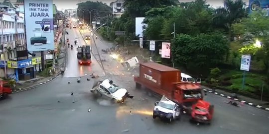 Polisi Pakai Metode Traffic Accident Analysis Usut Sebab Kecelakaan di Balikpapan