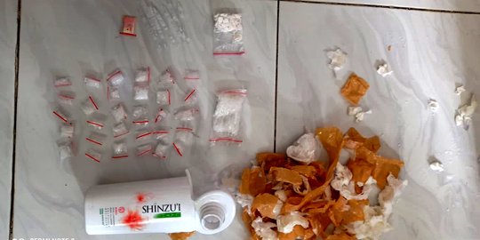 31 Paket Sabu dalam Kemasan Sabun Cair Gagal Diselundupkan ke Lapas Tulungagung