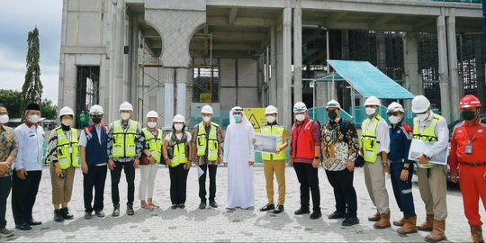 Pembangunan Masjid Raya Sheikh Zayed Solo Capai 21 Persen