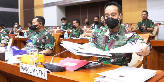 Raker Panglima TNI dengan Komisi I DPR